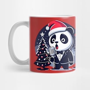 Giant Panda Singing Christmas Mug